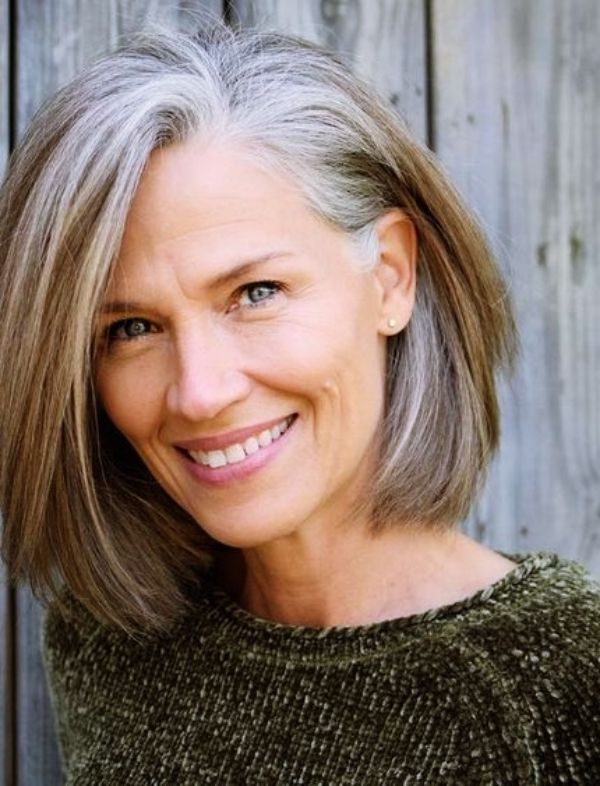 Thin hair bob hairstyles for over 50