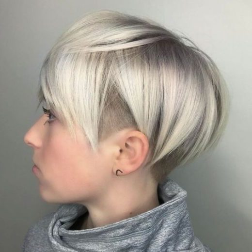 back undercut girl