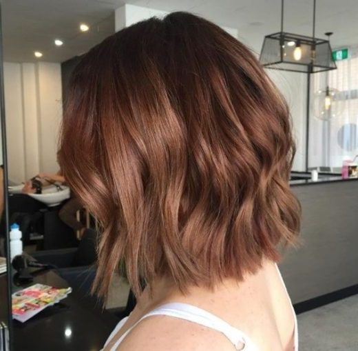 hair color for short hair morena