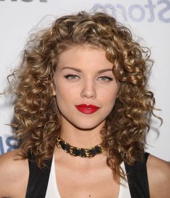 loose beach wave perm short hair