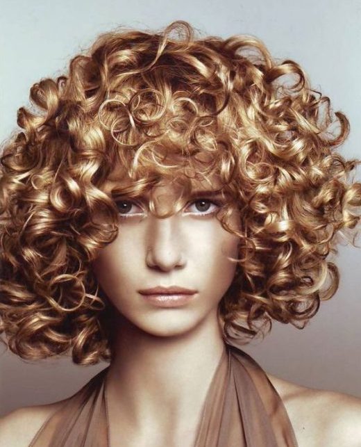 loose spiral perm medium hair