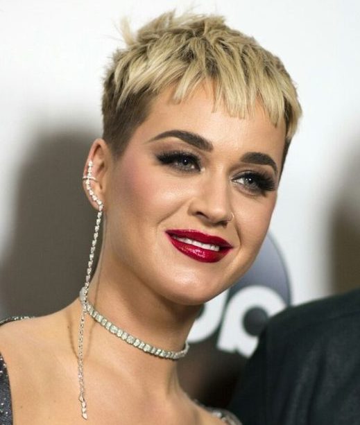 pixie cut katy perry haircut