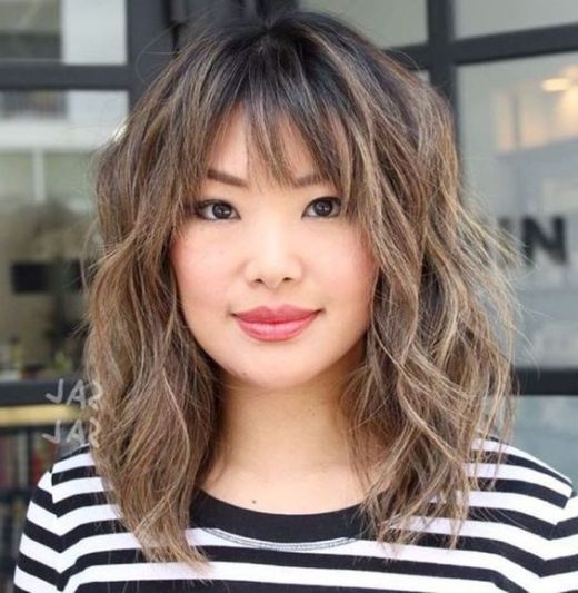 round face korean short hairstyle