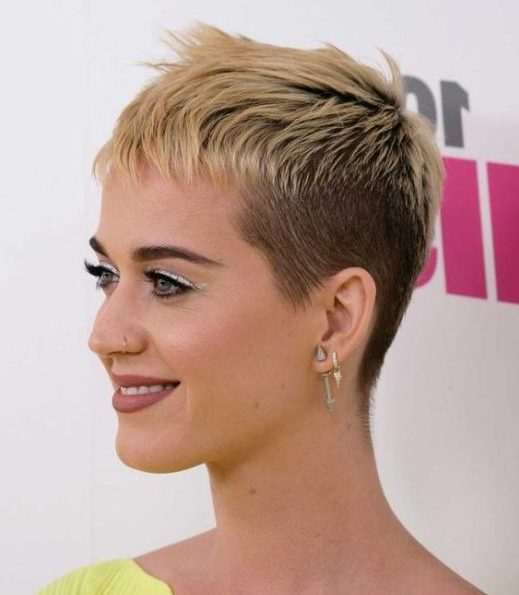 short hair katy perry haircut