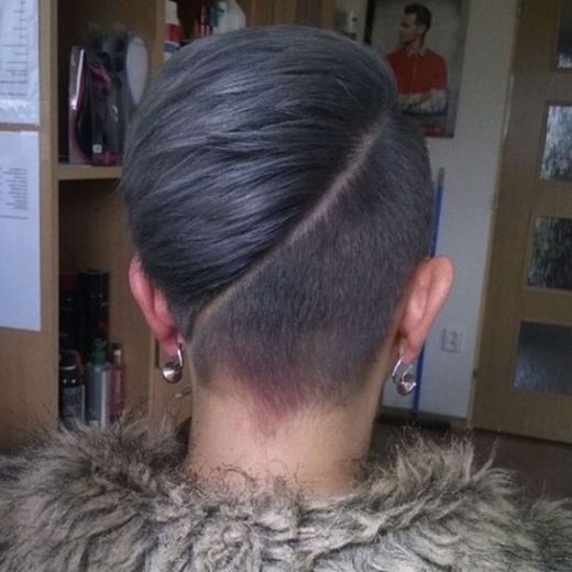 tomboy undercut pixie