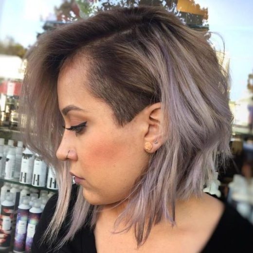 undercut edgy short hair