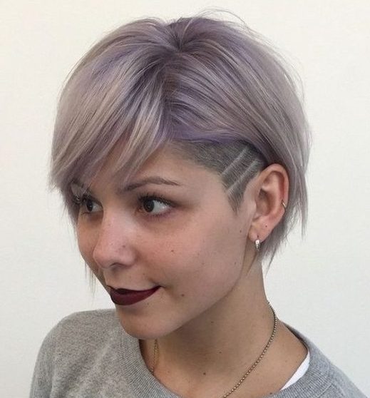 undercut feminine short hair