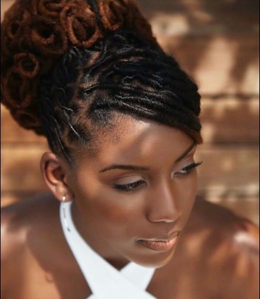 african natural hair styles for wedding