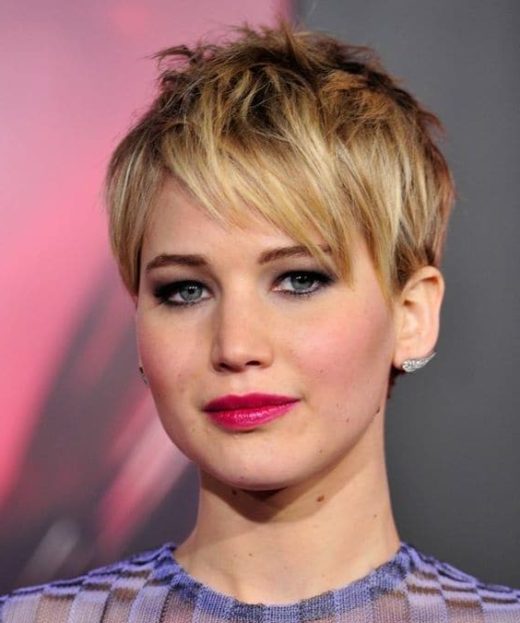 bob jennifer lawrence short hair