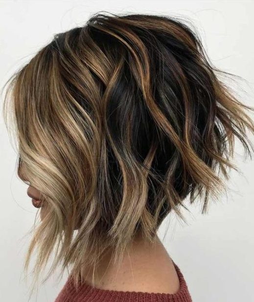 Torn Bob Haircuts for Round Face in 2022 | Short Hair Models