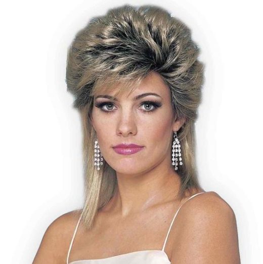 easy 80's hairstyles