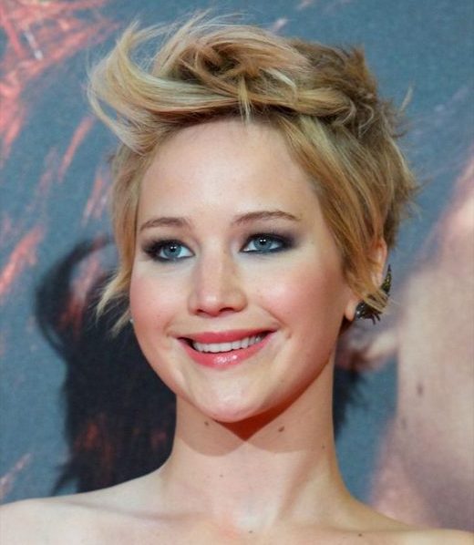 jennifer lawrence short bob