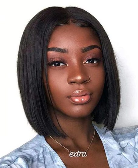 Bob hairstyles for black women real hair