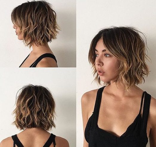 Layered bob haircut 2021