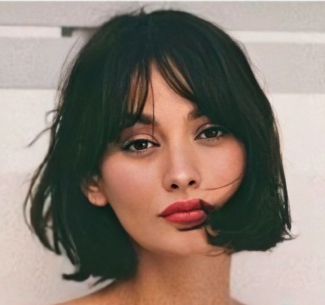 15 Curtain Bangs on Short Hair for 2021 | Short Hair Models