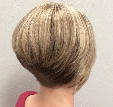 Short stacked bob haircuts for thin hair