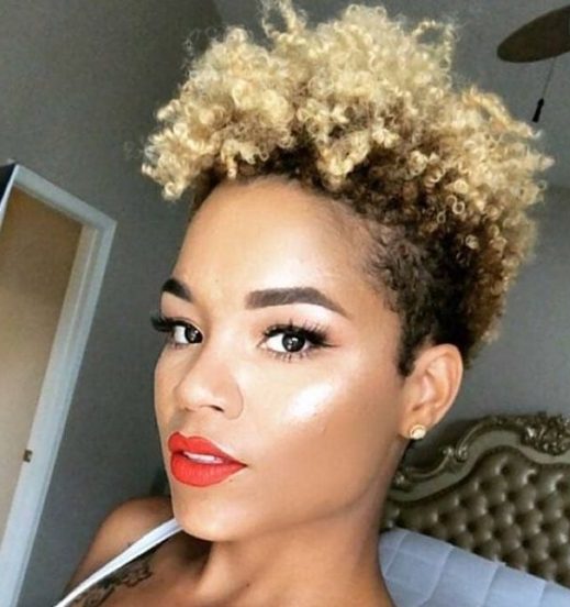 summer hair color ideas for short natural hair