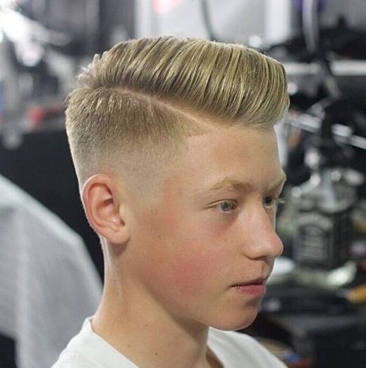 boys haircuts long on top