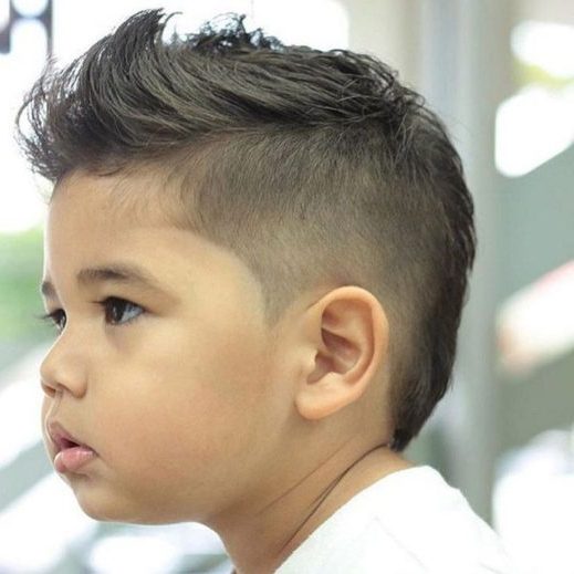 wavy hair baby haircut