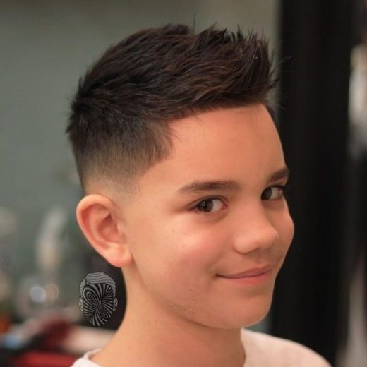 boys haircuts long on top