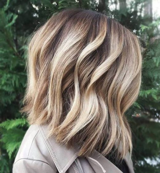 dirty blonde hair with highlights