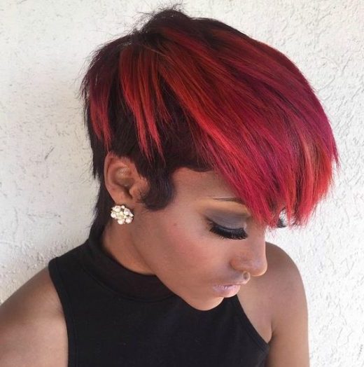 edgy pixie cut