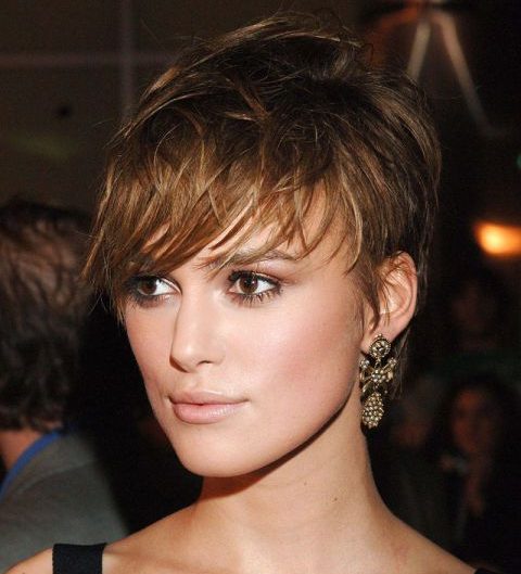 edgy undercut short pixie cuts