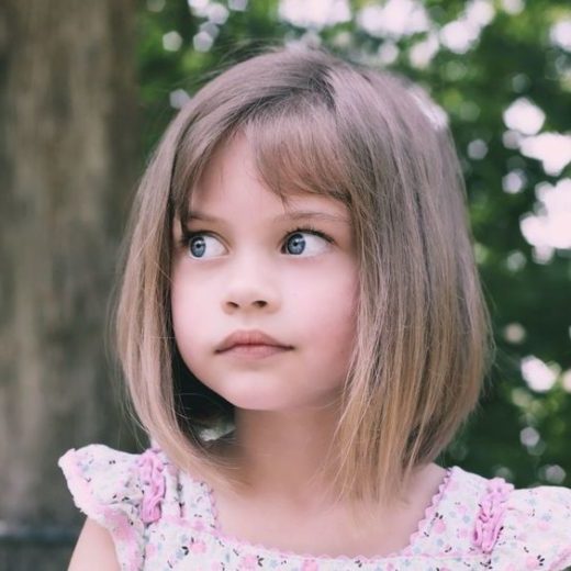 little girl haircuts with bangs