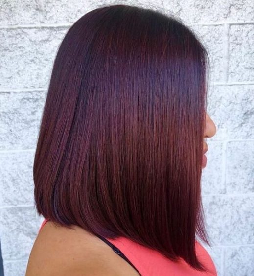 mulberry purple hair color