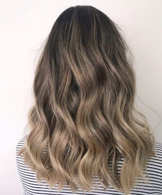 ombre platinum dirty blonde hair