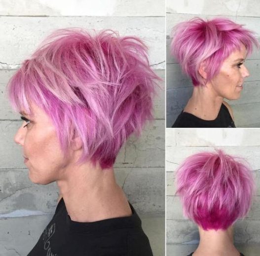 undercut low maintenance pixie cut