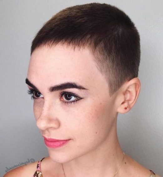 androgynous haircuts for chubby faces