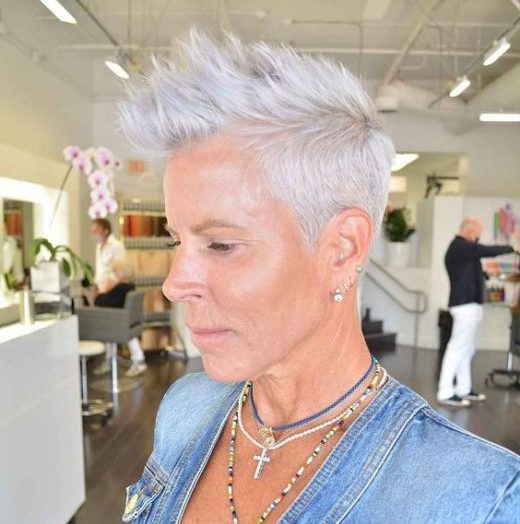 edgy hairstyles for over 60