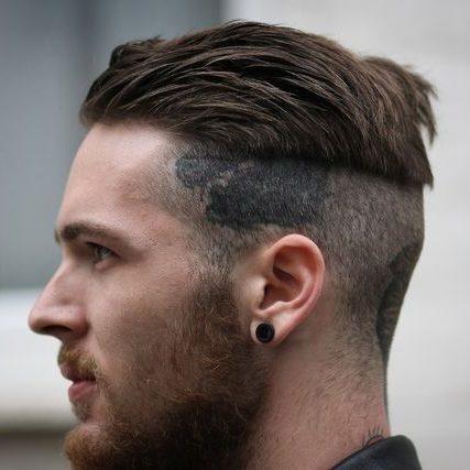 fade mens haircuts long on top