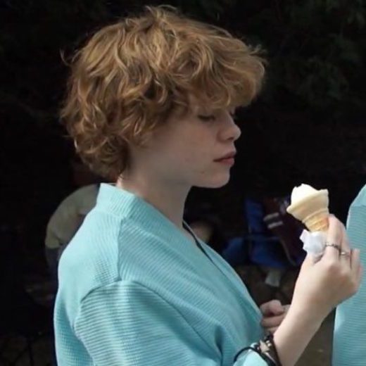 fluffy tomboy hair