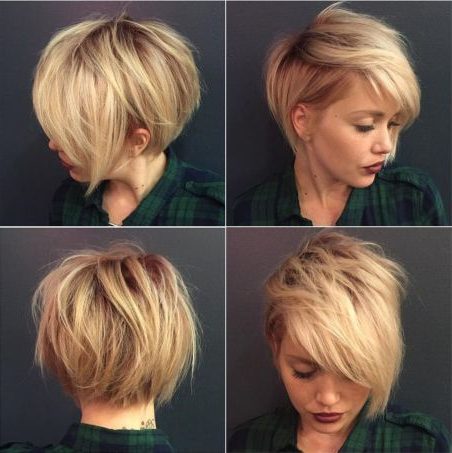 low maintenance pixie cut 360 view