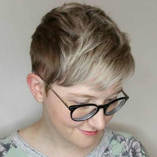 non binary haircuts for round faces