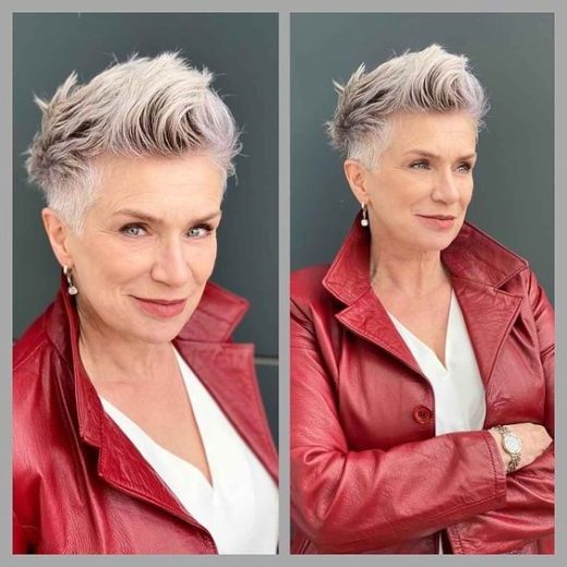 pixie haircuts for over 60