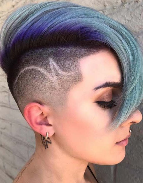 short side shave female