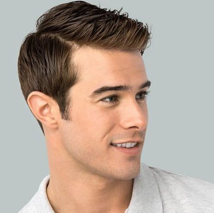 simple hair style men