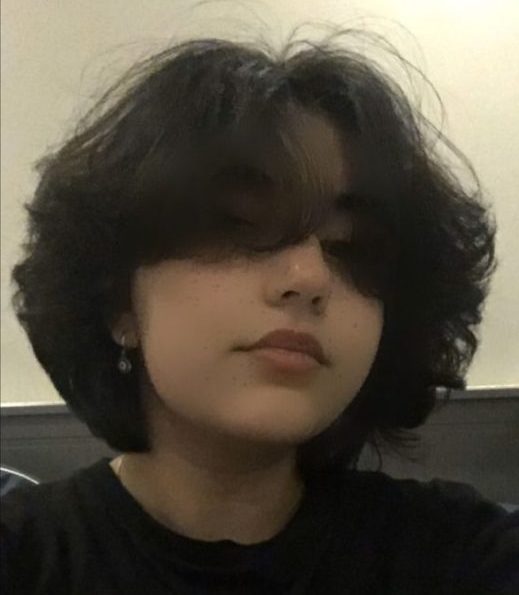 tomboy short fluffy haircuts with bangs