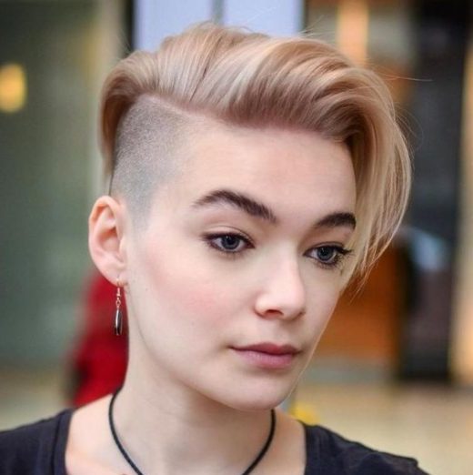 undercut short androgynous haircuts