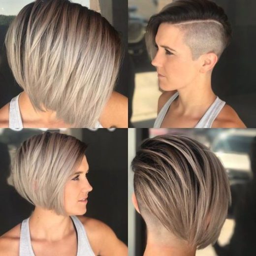 undercut women short hair