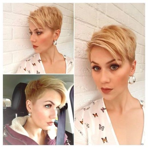 long pixie cut