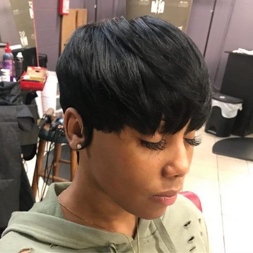 round face low maintenance short natural haircuts for black females