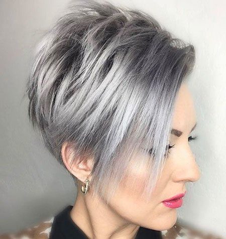 short spiky hairstyles female