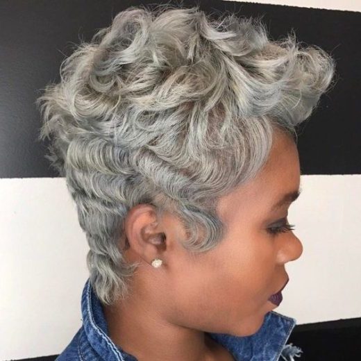 short spiky hairstyles for women