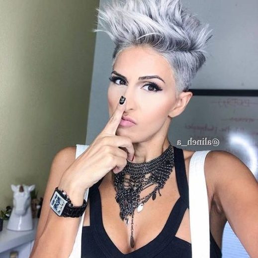 female short female punk hairstyles