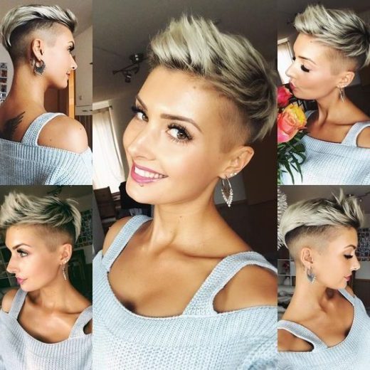 long pixie cut