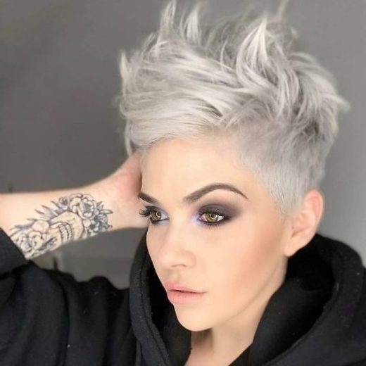 low maintenance short punk hairstyles